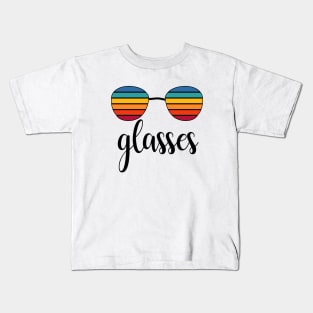 glasses Kids T-Shirt